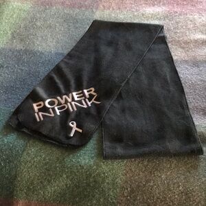 Under Armour “Power in Pink” fleece scarf.